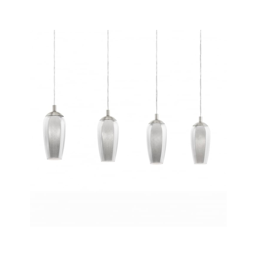 Eglo - Lampadario LED a sospensione con filo 4xG9/2,5W/230V