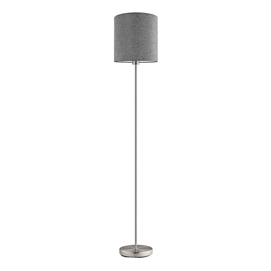 Eglo 96377 - Lampada da terra PASTERI 1xE27/60W/230V Ø 28 cm, grigio