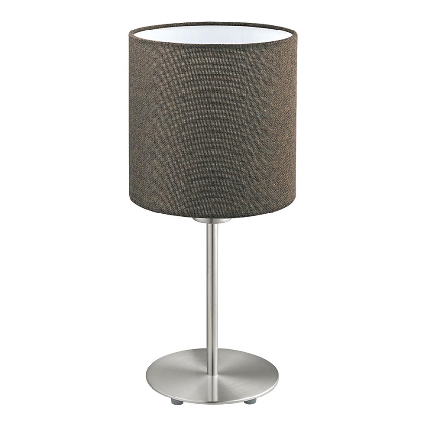 Eglo 96388 - Lampada da tavolo PASTERI 1xE27/60W/230V marrone