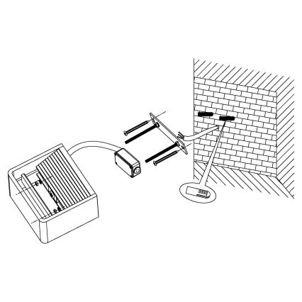 Eglo 96497 - Applique da esterno LED DONINNI LED/6W/230V IP44