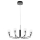 Eglo 96514 - Lampada a sospensione LED dimmerabile NOVENTA 1 8xLED/3,3W/230V nero