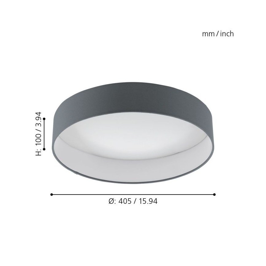 Eglo - Plafoniera LED dimmerabile LED/18W/230V