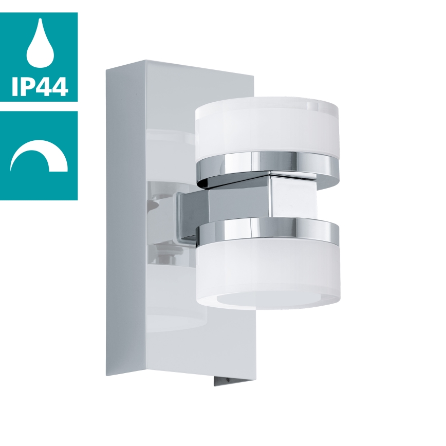 Eglo -LED Applique da bagno dimmerabile 2xLED/7,2W/ IP44
