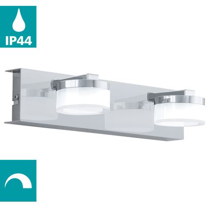 Eglo -LED Applique da bagno dimmerabile 2xLED/7,2W/ IP44