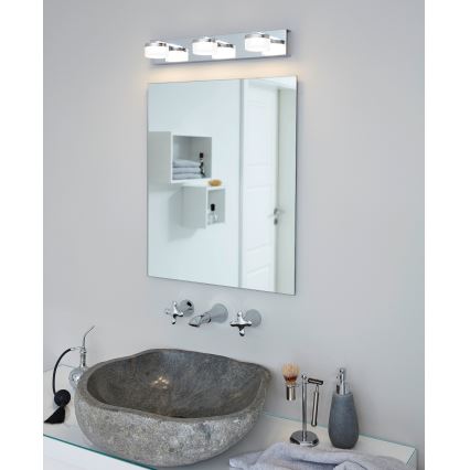 Eglo - LED Dimmerabile Applique da bagno 3xLED/7,2W/ IP44