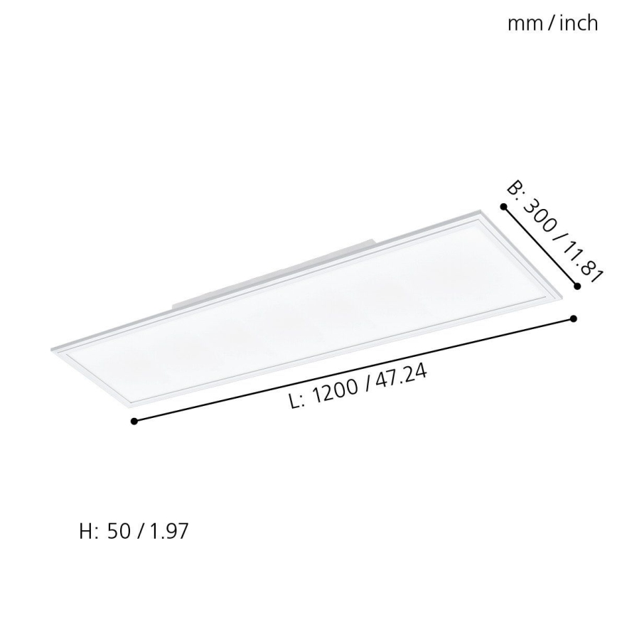 Eglo - LED RGBW Lampada dimmerabile SALOBRENA-C LED/31W + telecomando