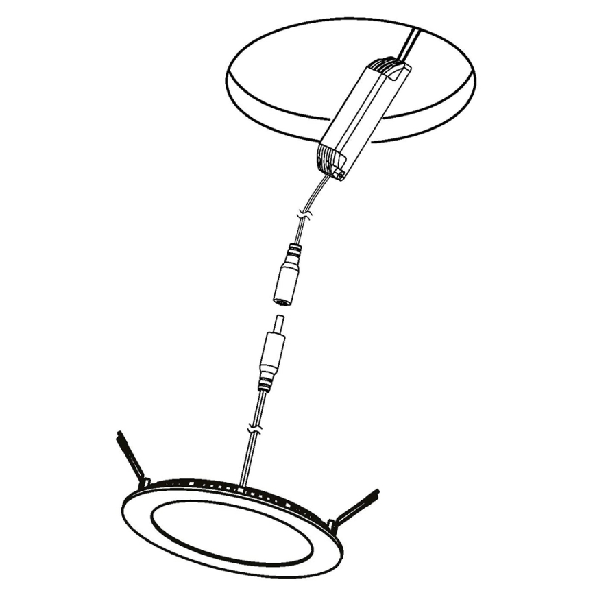 Eglo - Faretto da incasso dimmerabile LED RGBW FUEVA-C LED/15,6W/230V Ø 22,5 cm