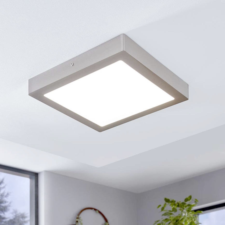 Eglo - Plafoniera LED RGBW dimmerabile FUEVA-C LED/21W/230V 30x30 cm