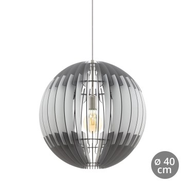 Eglo 96747 - Lampada a sospensione OLMERO 1xE27/60W/230V