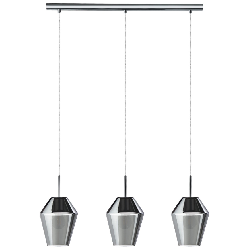 Eglo - Lampada a sospensione 3xE27/28W/230V
