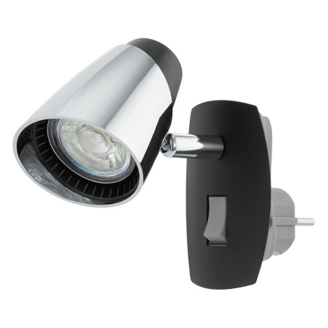 Eglo 96845 - Applique a LED con spina integrata MONCALVIO 1xGU10/3,3W/230V