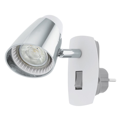 Eglo 96846 - Applique a LED con spina integrata MONCALVIO 1 1xGU10/3,3W/230V