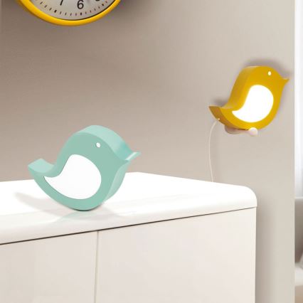 Eglo 96853 - Applique LED per cameretta SPARINO LED/4,2W/230V verde