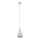 Eglo 96871 - Lampada a sospensione COCNO 1xE27/60W/230V bianco