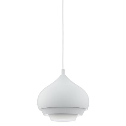 Eglo - Lampadario a sospensione con filo 1xE27/60W/230V bianco