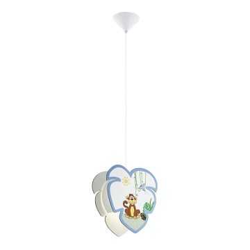 Eglo 96952 - Lampadario a sospensione per bambini LOUIE 1xE27/60W/230V