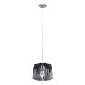 Eglo 96955 - Lampada a sospensione ARTANA su cavo 1xE27/60W/230V grigio/nero 300mm