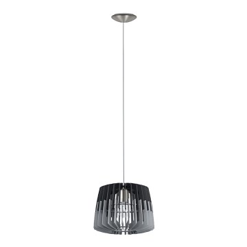 Eglo 96955 - Lampada a sospensione ARTANA su cavo 1xE27/60W/230V grigio/nero 300mm