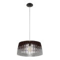 Eglo 96956 - Lampadario a cavo ARTANA 1xE27/60W/230V grigio/nero 480 mm