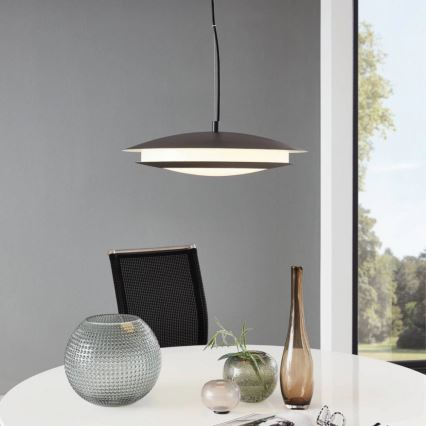 Eglo 96979 - Lampada a sospensione LED RGB MONEVA-C LED/27W/230V