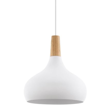 Eglo - Lampada a sospensione 1xE27/60W/230V 280mm bianco