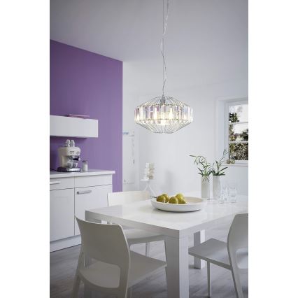 Eglo 96987 - Lampadario a sospensione con filo PEDROLA 1xE27/60W/230V