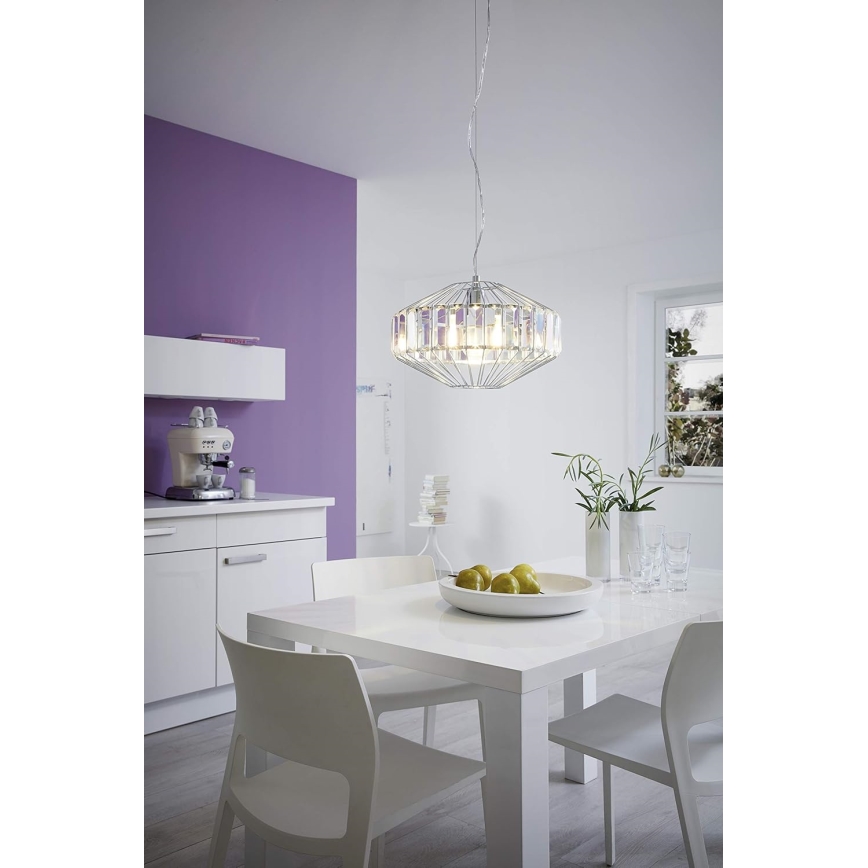 Eglo 96987 - Lampadario a sospensione con filo PEDROLA 1xE27/60W/230V