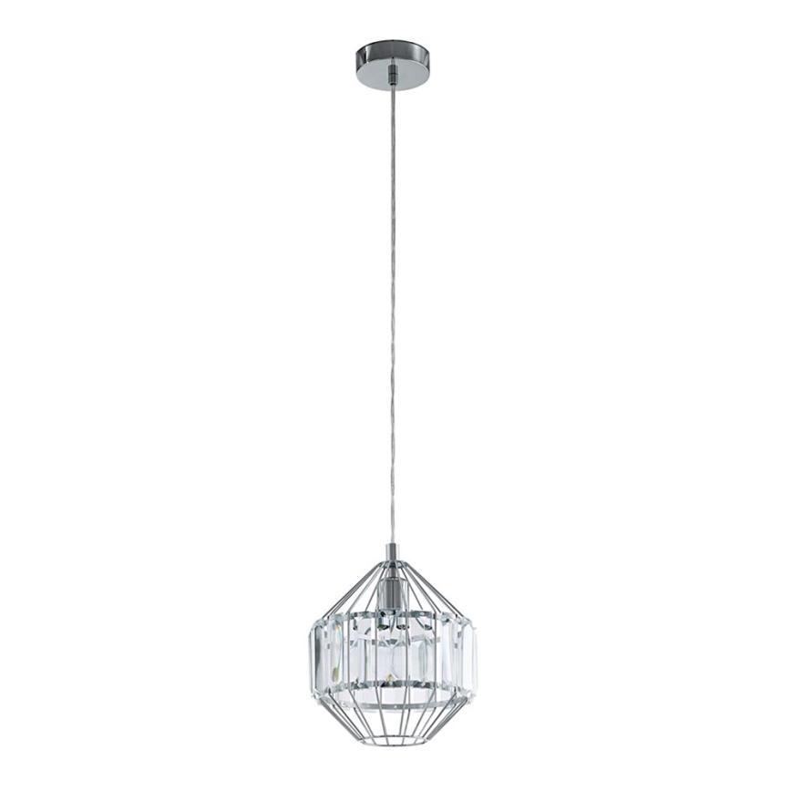 Eglo 96988 - Lampada a sospensione di cristallo PEDROLA 1xE27/60W/230V