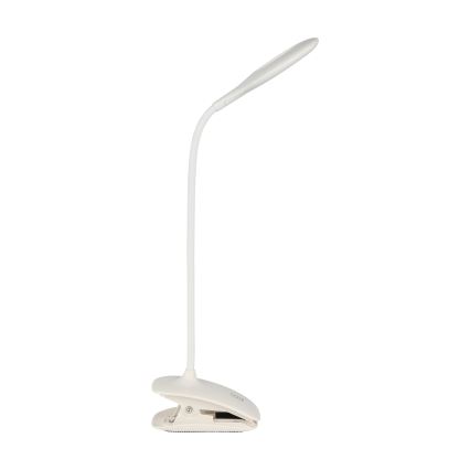 Eglo - Lampada LED dimmerabile con clip LED/3W/5V 500 mAh bianca