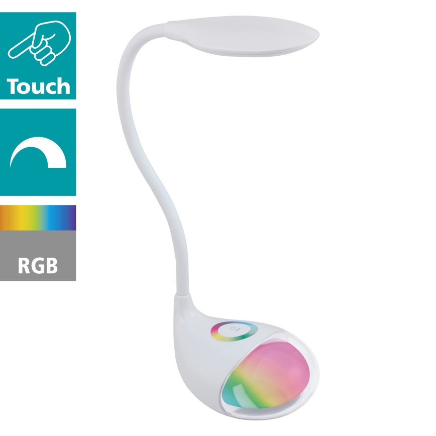 Eglo - LED Lampada da tavolo dimmerabile LED/2,2W+0,3W/230V RGB