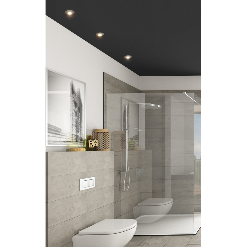 Eglo - Lampada LED da incasso per bagni 3xLED/1W/230V IP44