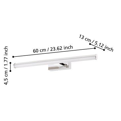 Eglo - Lampada LED per specchio da bagno 1xLED/11W/230V