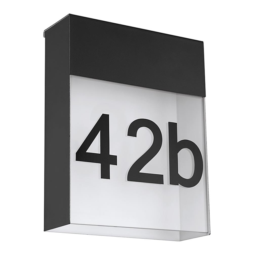 Eglo 97117 - Numero civico a LED PONSO LED/4,8W/230V