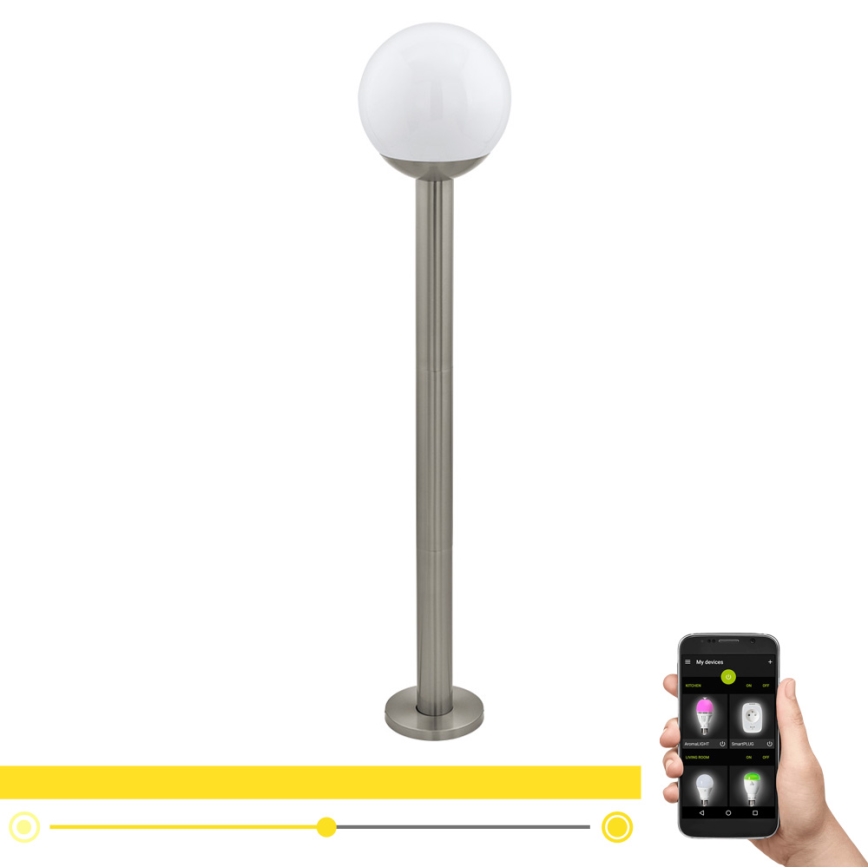 Eglo 97249 - Lampada da esterno dimmerabile a LED NISIA-C 1xE27/9W/230V 980 mm IP44