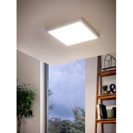 Eglo - Plafoniera LED 1xLED/25W/230V bianca quadrata 2500 lm 40x40 cm