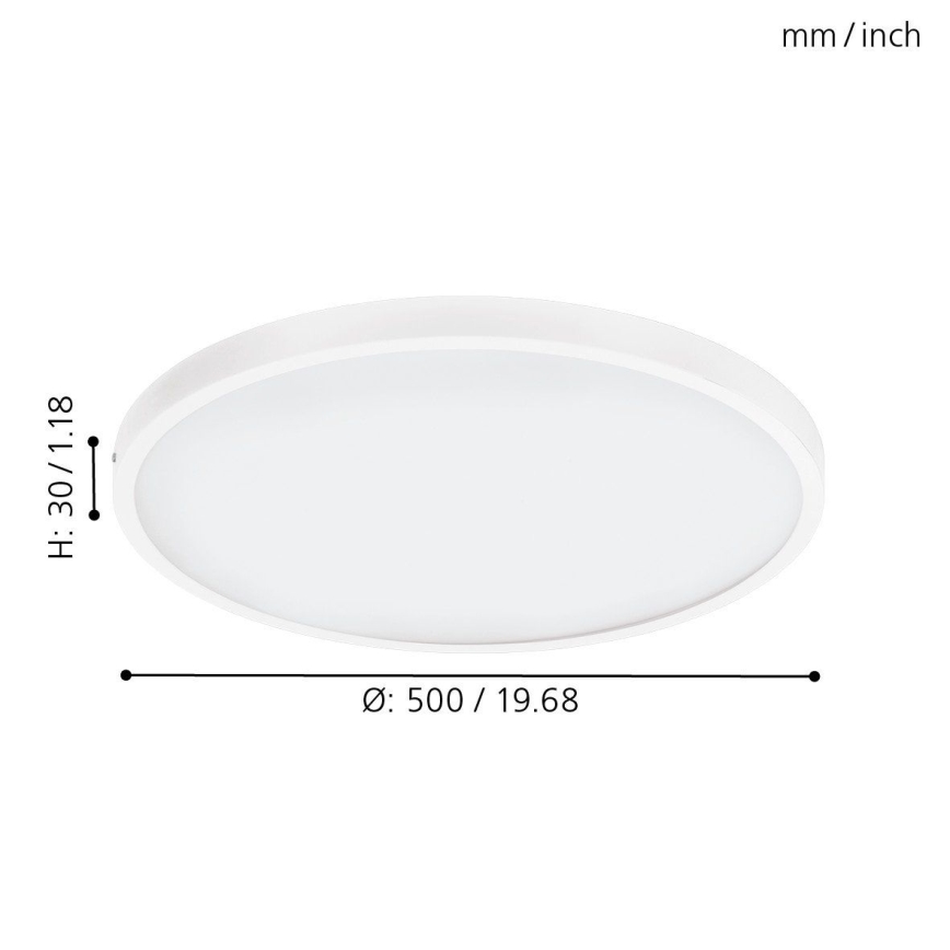 Eglo - Plafoniera LED dimmerabile 1xLED/25W/230V