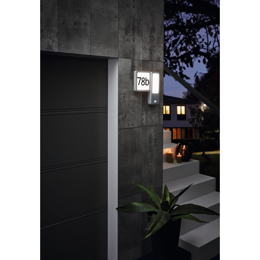 Eglo - LED Applique da esterno 2xLED/2,7W + LED/3,6W/230V IP44