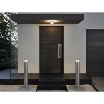 Eglo 97302 - Lampada LED da esterno MELZO LED/11W/230V grigia 990 mm IP65