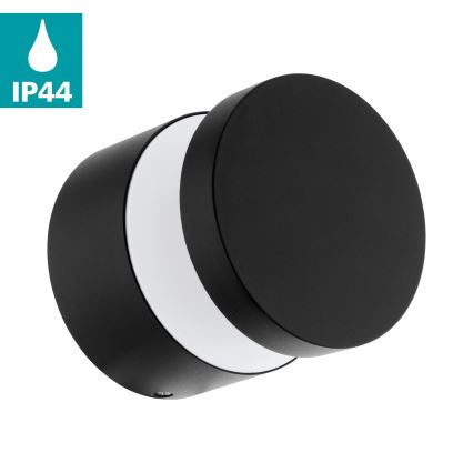 Eglo - Lampada da parete per esterni LED/11W/230V, nero, IP65