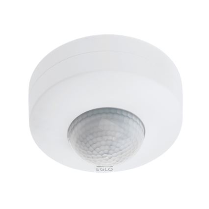 Eglo - Sensore di movimento e crepuscolare per esterni, 12 m, bianco, IP44