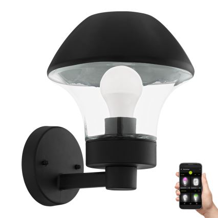 Eglo 97446 - Lampada LED da parete VERLUCCA-C 1xE27/9W/230V Bluetooth