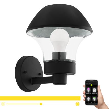 Eglo 97446 - Lampada LED da parete VERLUCCA-C 1xE27/9W/230V Bluetooth