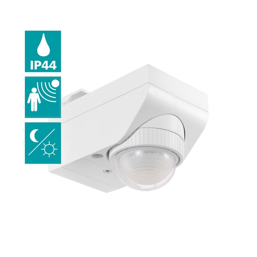Eglo 97466 - Sensore esterno di movimento e crepuscolare DETECT ME 4 12 m bianco IP44