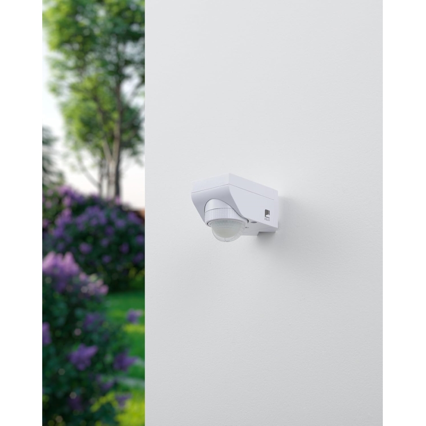 Eglo 97466 - Sensore esterno di movimento e crepuscolare DETECT ME 4 12 m bianco IP44
