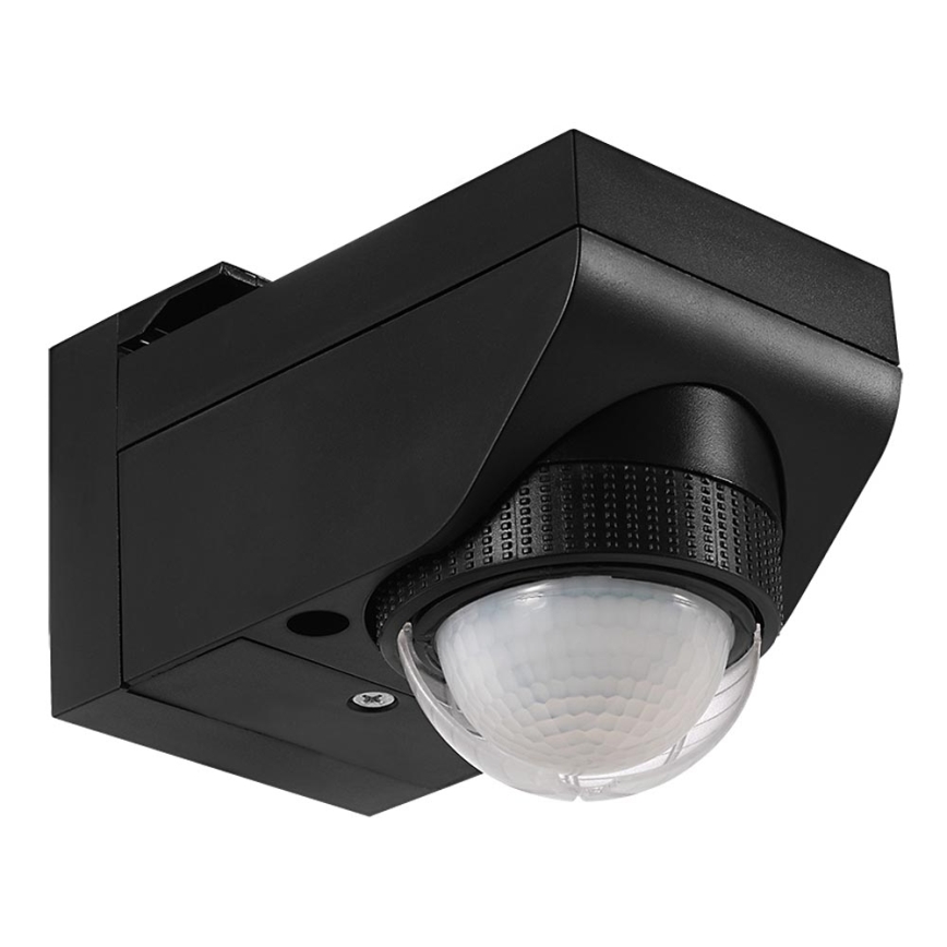 Eglo 97467 - Sensore per esterni di movimento e crepuscolare DETECT ME 4, portata 12 m, nero, IP44