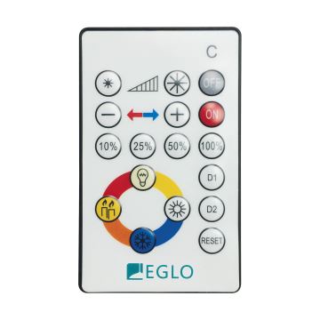Eglo - Plafoniera LED dimmerabile LED/21W/230V + telecomando