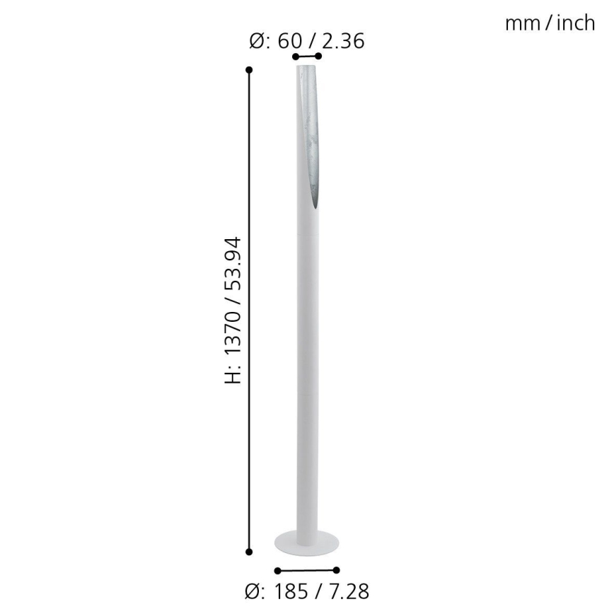 Eglo - Lampada LED da terra 1xGU10/4,5W/230V