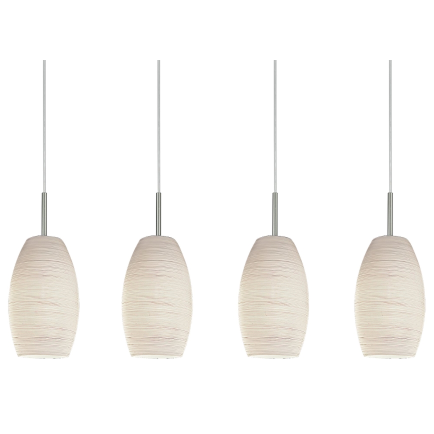 Eglo - Lampadario a sospensione con filo 4xE27/40W/230V