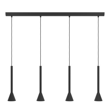 Eglo - Lampadario LED a sospensione con filo 4xGU10/5W/230V