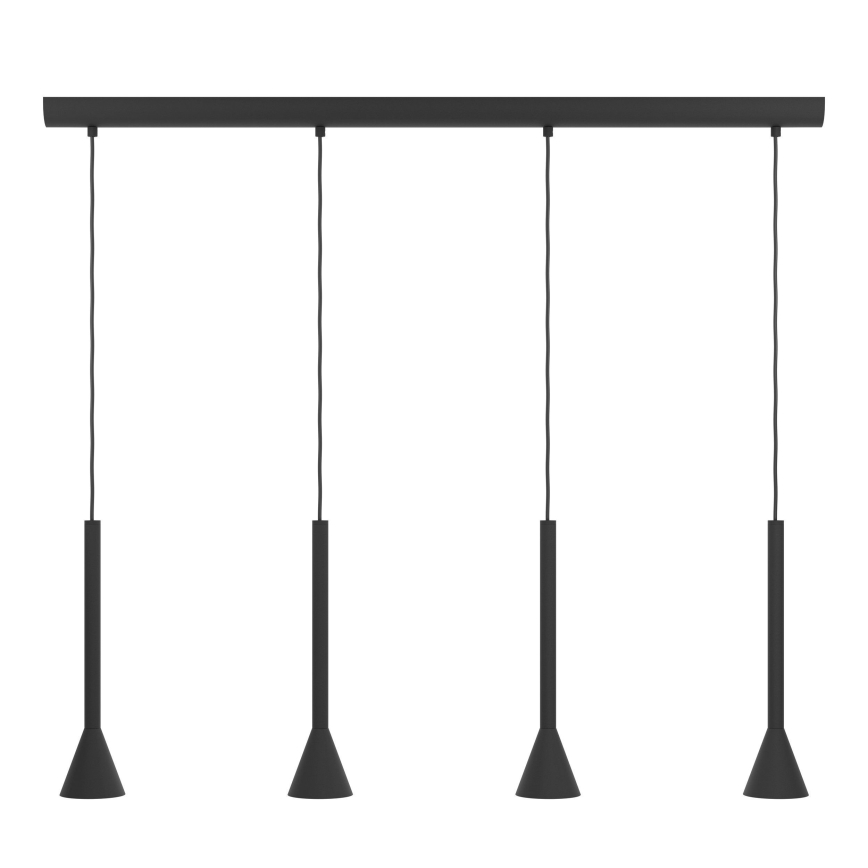Eglo - Lampadario LED a sospensione con filo 4xGU10/5W/230V